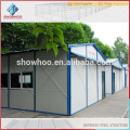 Galvanizado / Pintado Prefab Steel Frame Homes